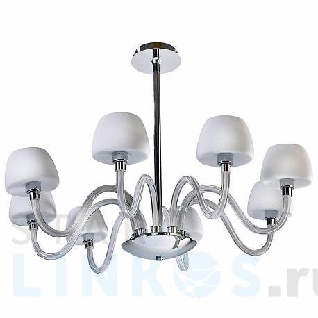 Купить Подвесная люстра Azzardo Gloria 8 AZ0176 за 51 520 руб. в Туле фото 2 Купить с доставкой Подвесная люстра Azzardo Gloria 8 AZ0176 в Туле фото 2