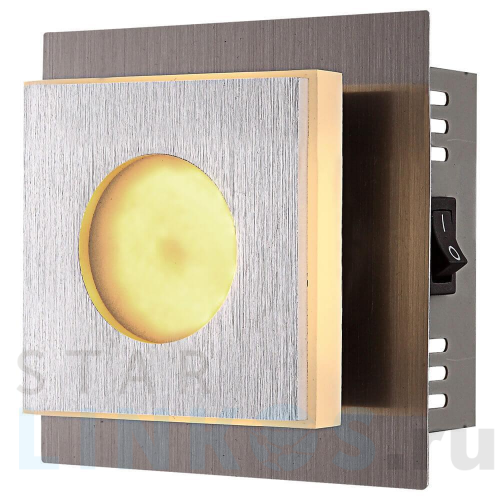 Купить Настенный светодиодный светильник Globo Cayman 49208-1 за 9 470 руб. в Туле Купить с доставкой Настенный светодиодный светильник Globo Cayman 49208-1 в Туле