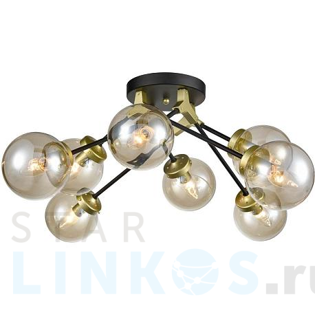 Купить Потолочная люстра Vele Luce Galassia VL1872L08 за 14 900 руб. в Туле фото 2 Купить с доставкой Потолочная люстра Vele Luce Galassia VL1872L08 в Туле фото 2