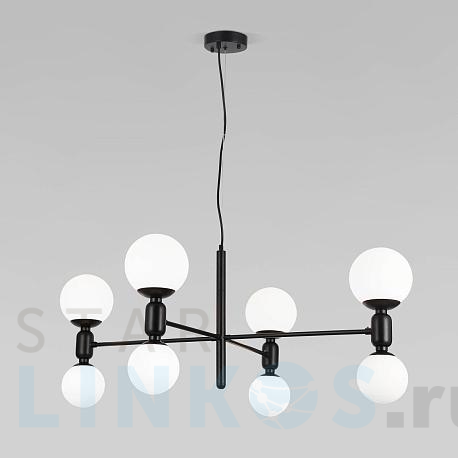 Купить Подвесная люстра Eurosvet Bubble 30182/8 черный за 30 100 руб. в Туле фото 2 Купить с доставкой Подвесная люстра Eurosvet Bubble 30182/8 черный в Туле фото 2