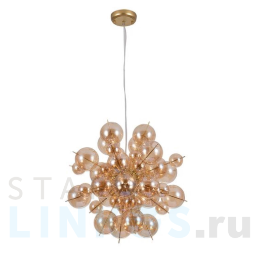 Купить Подвесная люстра Arte Lamp Molecule A8313SP-6GO за 27 090 руб. в Туле Купить с доставкой Подвесная люстра Arte Lamp Molecule A8313SP-6GO в Туле
