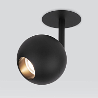 Купить Встраиваемый светодиодный спот Elektrostandard Ball 9926 LED 12W 4200K черный a053738 в Туле
