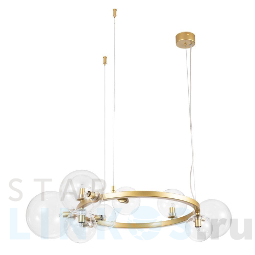 Купить с доставкой Подвесная люстра Arte Lamp Vincent A7790SP-10GO в Туле