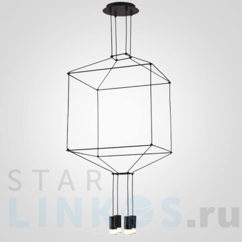 Купить Подвесная люстра Imperium Loft Vibia Wireflow 84527-22 за 17 430 руб. в Туле Купить с доставкой Подвесная люстра Imperium Loft Vibia Wireflow 84527-22 в Туле