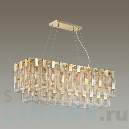 Купить Подвесной светильник Odeon Light Hall Buckle 4989/10 за 79 050 руб. в Туле фото 3 Купить с доставкой Подвесной светильник Odeon Light Hall Buckle 4989/10 в Туле фото 3