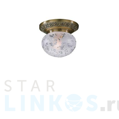 Купить Потолочный светильник Reccagni Angelo PL.7741/1 за 25 901 руб. в Туле фото 2 Купить с доставкой Потолочный светильник Reccagni Angelo PL.7741/1 в Туле фото 2