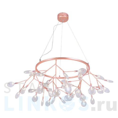 Купить с доставкой Подвесной светильник Crystal Lux Evita SP45 D Copper/Transparent в Туле
