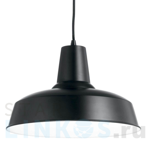 Купить Подвесной светильник Ideal Lux Moby SP1 Nero 093659 за 23 780 руб. в Туле Купить с доставкой Подвесной светильник Ideal Lux Moby SP1 Nero 093659 в Туле