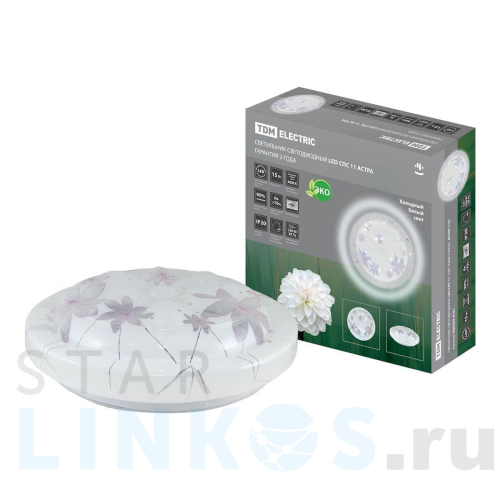 Купить с доставкой Настенно-потолочный светодиодный светильник TDM Electric Астра LED СПС 11 SQ0329-0161 в Туле