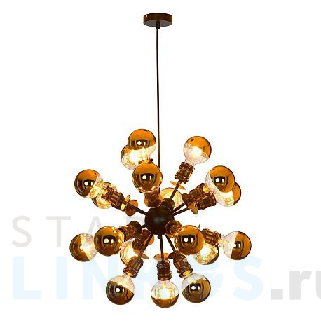 Купить Подвесная люстра Lussole Lgo ELMIRA LSP-8206-G за 25 322 руб. в Туле фото 2 Купить с доставкой Подвесная люстра Lussole Lgo ELMIRA LSP-8206-G в Туле фото 2