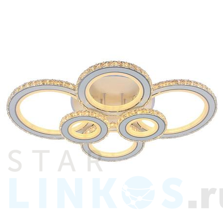 Купить Потолочная светодиодная люстра Profit Light 8061/6 WHT за 13 209 руб. в Туле фото 2 Купить с доставкой Потолочная светодиодная люстра Profit Light 8061/6 WHT в Туле фото 2