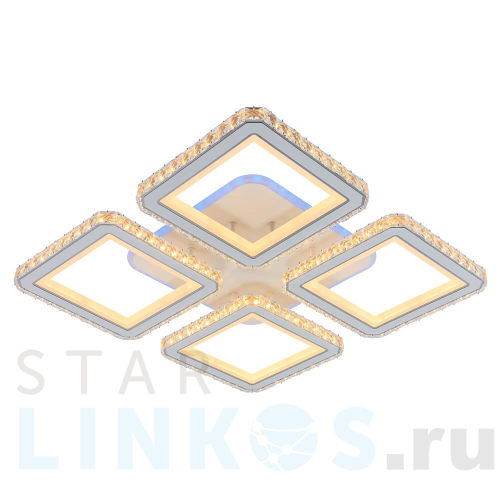 Купить с доставкой Потолочная светодиодная люстра Profit Light 8048/4 WHT в Туле