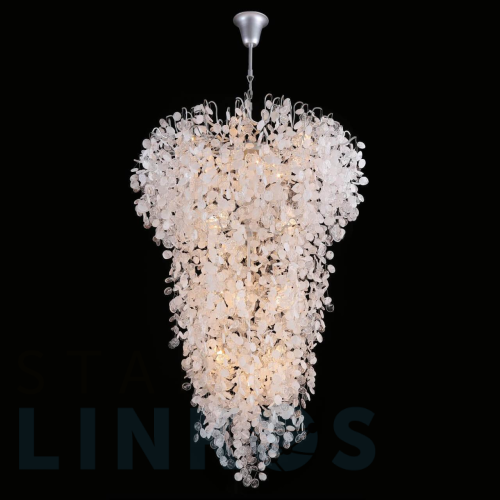 Купить с доставкой Подвесная люстра Crystal Lux Barcelona SP33 Silver в Туле