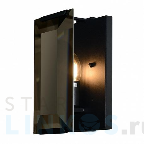 Купить с доставкой Настенный светильник iLamp Panorama 10090/1W BK в Туле фото 2