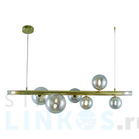 Купить Подвесная люстра Indigo Canto 11026/8PL Gold V000247 за 33 610 руб. в Туле фото 2 Купить с доставкой Подвесная люстра Indigo Canto 11026/8PL Gold V000247 в Туле фото 2