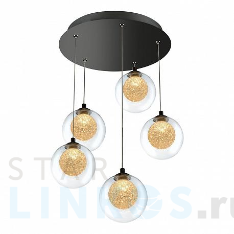 Купить Подвесная светодиодная люстра iLedex Oblivion C4457-5R CR за 25 190 руб. в Туле фото 2 Купить с доставкой Подвесная светодиодная люстра iLedex Oblivion C4457-5R CR в Туле фото 2