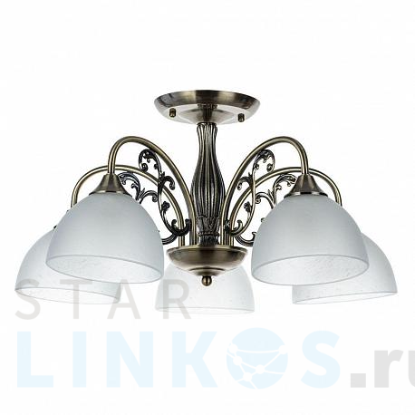 Купить Потолочная люстра Arte Lamp Spica A3037PL-5AB за 8 490 руб. в Туле фото 2 Купить с доставкой Потолочная люстра Arte Lamp Spica A3037PL-5AB в Туле фото 2