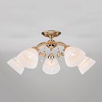 Купить Потолочная люстра Eurosvet Camilla 30156/5 золото в Туле