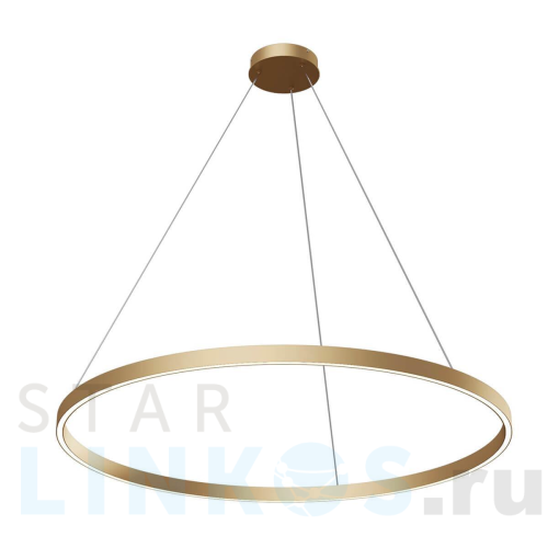 Купить Подвесной светодиодный светильник Maytoni Rim MOD058PL-L54BS4K за 33 590 руб. в Туле Купить с доставкой Подвесной светодиодный светильник Maytoni Rim MOD058PL-L54BS4K в Туле