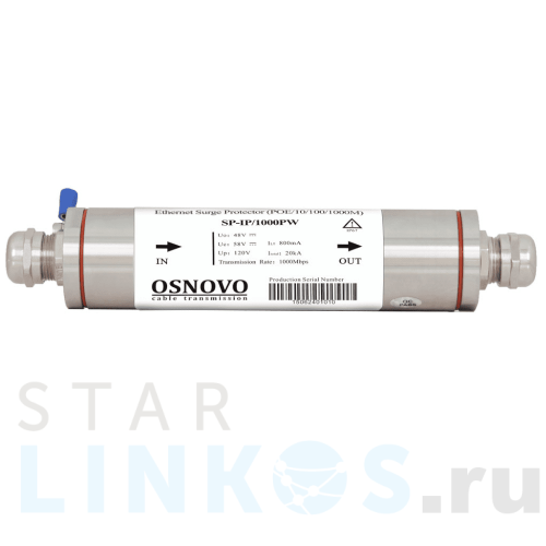 Купить Устройство грозозащиты Osnovo SP-IP/1000PW за 10 446 руб. в Туле фото 2 Купить с доставкой Устройство грозозащиты Osnovo SP-IP/1000PW в Туле фото 2