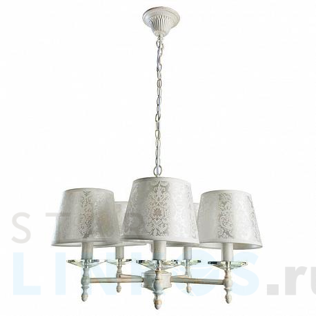 Купить Подвесная люстра Arte Lamp Granny A9566LM-5WG за 21 990 руб. в Туле фото 2 Купить с доставкой Подвесная люстра Arte Lamp Granny A9566LM-5WG в Туле фото 2