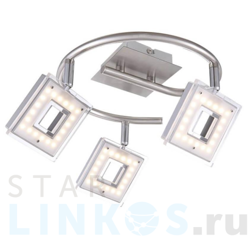 Купить Светодиодный спот Globo Kerstin 56138-3 за 19 140 руб. в Туле Купить с доставкой Светодиодный спот Globo Kerstin 56138-3 в Туле