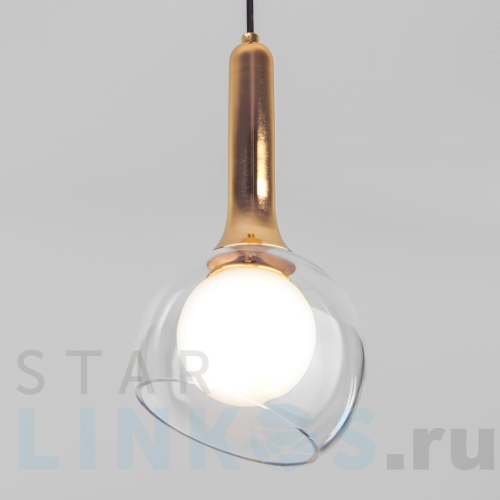 Купить Подвесной светильник Eurosvet Fantasy 50188/1 золото за 7 840 руб. в Туле Купить с доставкой Подвесной светильник Eurosvet Fantasy 50188/1 золото в Туле