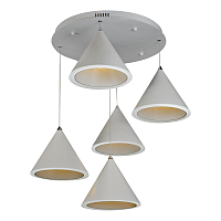 Купить Подвесная светодиодная люстра iLedex WL8858-5 WH в Туле