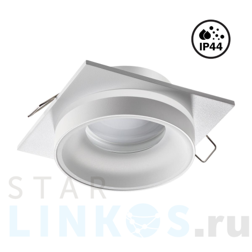 Купить Встраиваемый светильник Novotech Spot Water 370785 за 990 руб. в Туле Купить с доставкой Встраиваемый светильник Novotech Spot Water 370785 в Туле