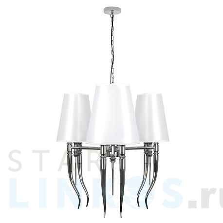 Купить Подвесная люстра Loft IT Brunilde 10207/6 Chrome за 46 060 руб. в Туле фото 2 Купить с доставкой Подвесная люстра Loft IT Brunilde 10207/6 Chrome в Туле фото 2