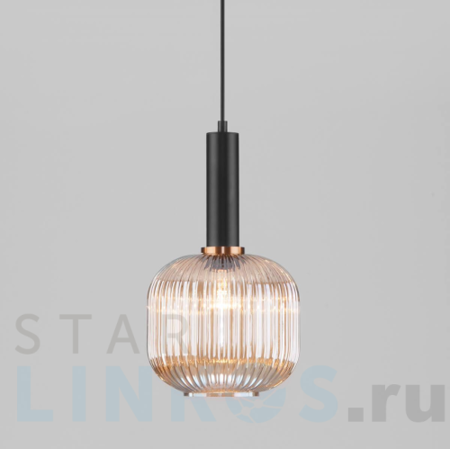 Купить Подвесной светильник Eurosvet 50182/1 янтарь за 7 500 руб. в Туле Купить с доставкой Подвесной светильник Eurosvet 50182/1 янтарь в Туле