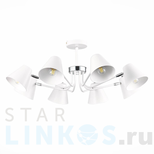 Купить Потолочная люстра Evoluce Lere SLE106702-08 за 10 090 руб. в Туле Купить с доставкой Потолочная люстра Evoluce Lere SLE106702-08 в Туле