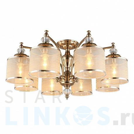 Купить Потолочная люстра Aployt Agata APL.720.07.08 за 42 630 руб. в Туле фото 2 Купить с доставкой Потолочная люстра Aployt Agata APL.720.07.08 в Туле фото 2