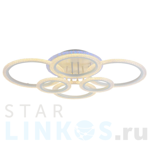 Купить Потолочная светодиодная люстра Profit Light 8086/6 WHT за 9 197 руб. в Туле Купить с доставкой Потолочная светодиодная люстра Profit Light 8086/6 WHT в Туле