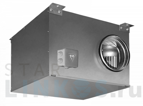 Купить с доставкой Вентилятор канальный круглый в звукоизолированном корпусе Shuft ICFE 315 VIM в Туле