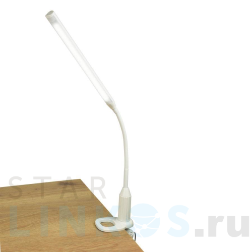 Купить с доставкой Настольная лампа Uniel TLD-572 White/Led/500Lm/4500K/Dimmer UL-00008663 в Туле