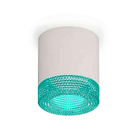 Купить Комплект накладного светильника Ambrella light Techno Spot XS7401023 SWH/BL белый песок/голубой (C7401, N7194) в Туле