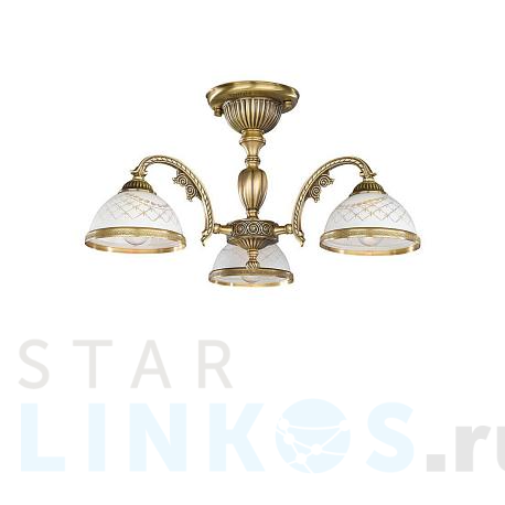 Купить Потолочная люстра Reccagni Angelo PL.7022/3 за 66 458 руб. в Туле фото 2 Купить с доставкой Потолочная люстра Reccagni Angelo PL.7022/3 в Туле фото 2