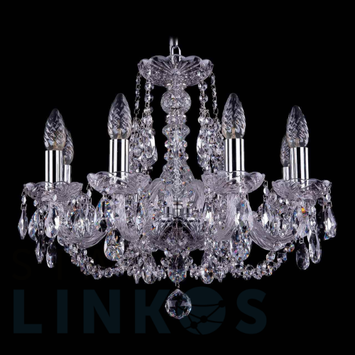 Купить Подвесная люстра Bohemia Ivele 1406/8/160 Ni за 66 048 руб. в Туле Купить с доставкой Подвесная люстра Bohemia Ivele 1406/8/160 Ni в Туле