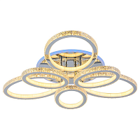 Купить Потолочная светодиодная люстра Profit Light 8033/3+3 CHR в Туле