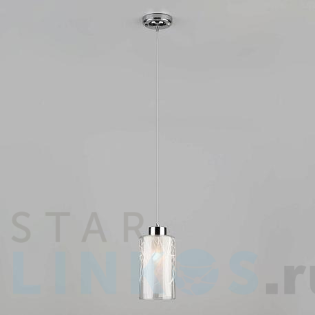 Купить Подвесной светильник Eurosvet 50001/1 хром за 2 990 руб. в Туле фото 2 Купить с доставкой Подвесной светильник Eurosvet 50001/1 хром в Туле фото 2