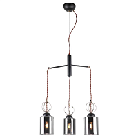 Купить Подвесной светильник IMEX MD.0103-3-S BK+FGD в Туле