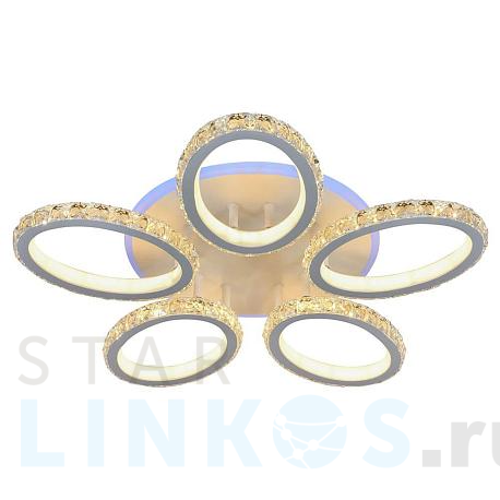 Купить Потолочная светодиодная люстра Profit Light 8020/5 WHT за 7 735 руб. в Туле фото 2 Купить с доставкой Потолочная светодиодная люстра Profit Light 8020/5 WHT в Туле фото 2