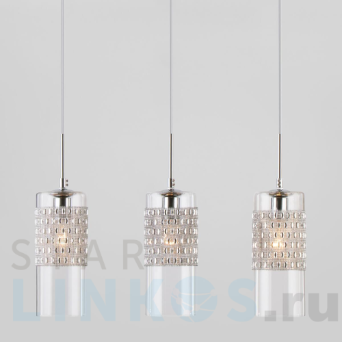 Купить Подвесной светильник Eurosvet 50148/3 хром за 8 180 руб. в Туле Купить с доставкой Подвесной светильник Eurosvet 50148/3 хром в Туле