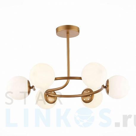 Купить Потолочная люстра Evoluce Calabria SLE220602-06 за 11 150 руб. в Туле фото 2 Купить с доставкой Потолочная люстра Evoluce Calabria SLE220602-06 в Туле фото 2