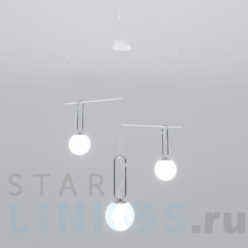 Купить Подвесная люстра Eurosvet Riche 70143/3 белый за 18 100 руб. в Туле Купить с доставкой Подвесная люстра Eurosvet Riche 70143/3 белый в Туле