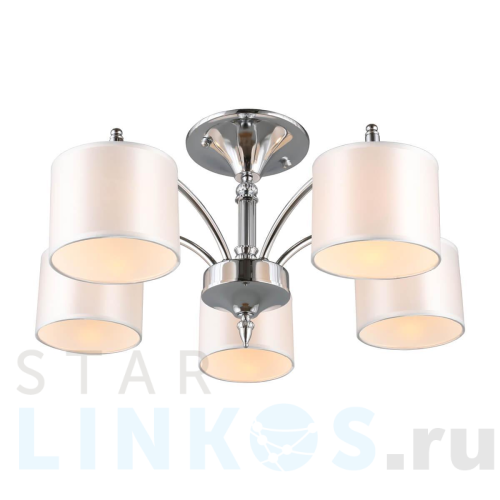 Купить Потолочная люстра Omnilux Alghero OML-64707-05 за 10 600 руб. в Туле Купить с доставкой Потолочная люстра Omnilux Alghero OML-64707-05 в Туле