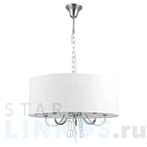 Купить Подвесная люстра Gerhort G11021/5P CR WT за 13 760 руб. в Туле Купить с доставкой Подвесная люстра Gerhort G11021/5P CR WT в Туле