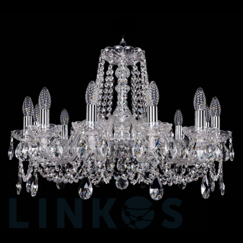 Купить с доставкой Подвесная люстра Bohemia Ivele 1402/12/240 Ni в Туле