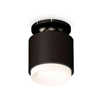 Купить Комплект накладного светильника Ambrella light Techno Spot XS7511064 SBK/PBK/FR черный песок/черный полированный/белый матовый (N7926, C7511, N7165) в Туле